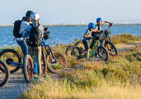 balade trottinette électrique tout terrain trottup gruissan visite