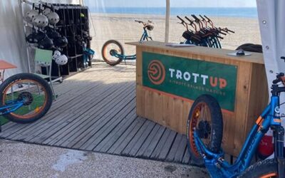 Trottup au mondial du vent à Leucate !