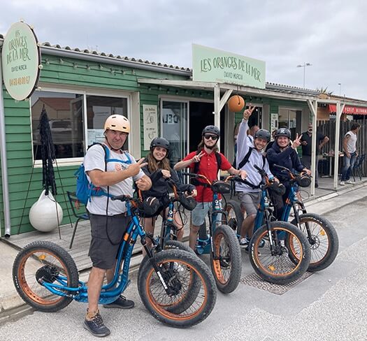 randonnée ostréicole leucate trottinette électrique trottup