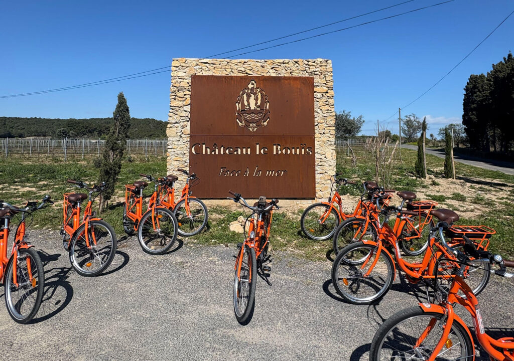 Le Château Le Bouïs, partenaire de Trottup, propose un brunch vélo le samedi