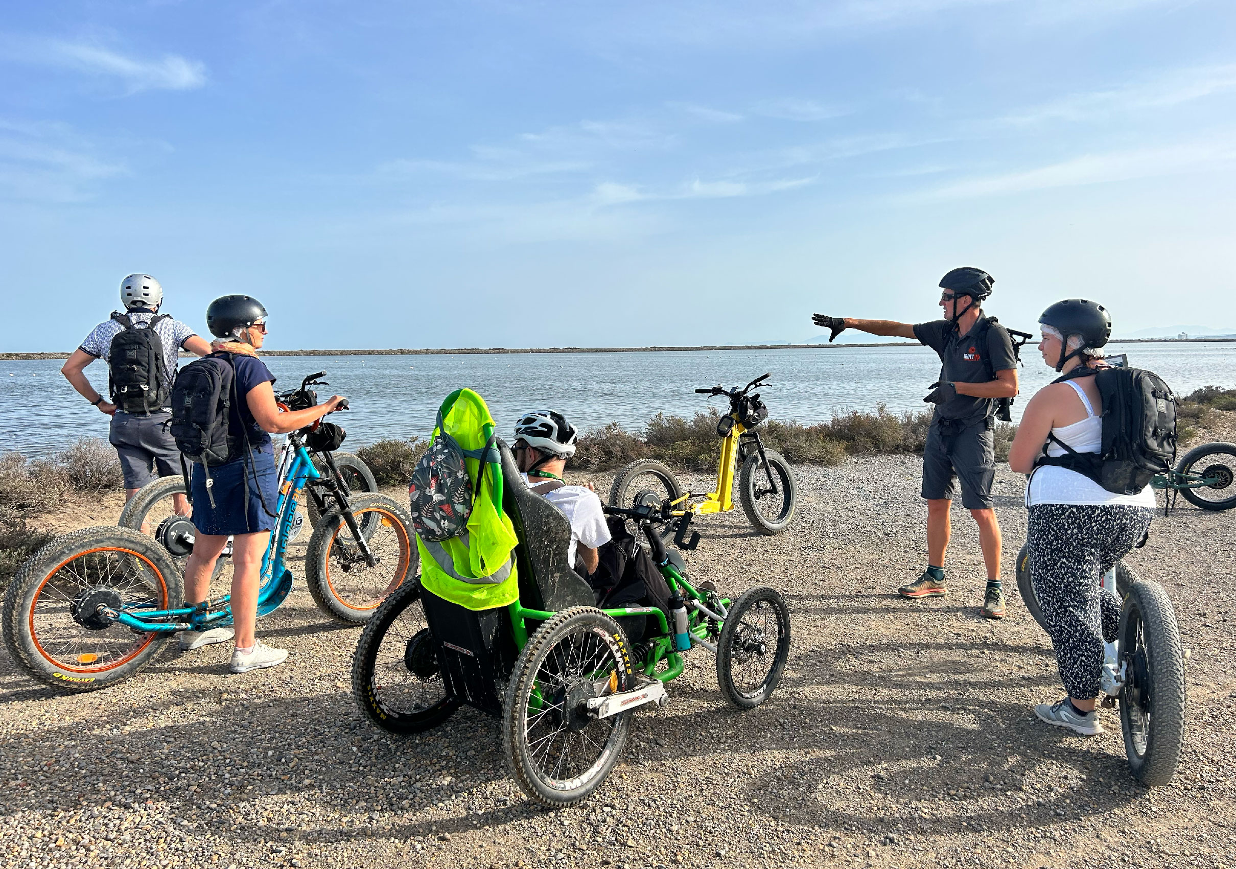 activité sportive en Occitanie adaptée aux PMR avec Trottup