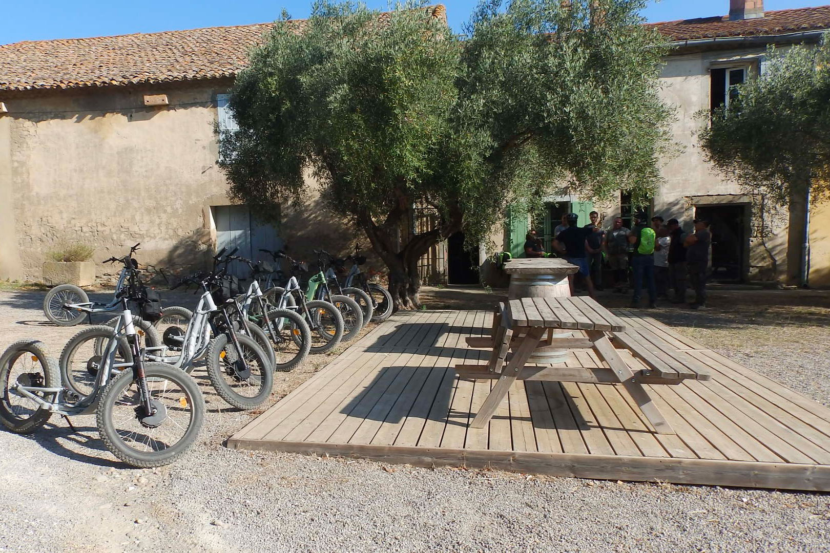 randonnee nature chateau serame lezignan trottup
