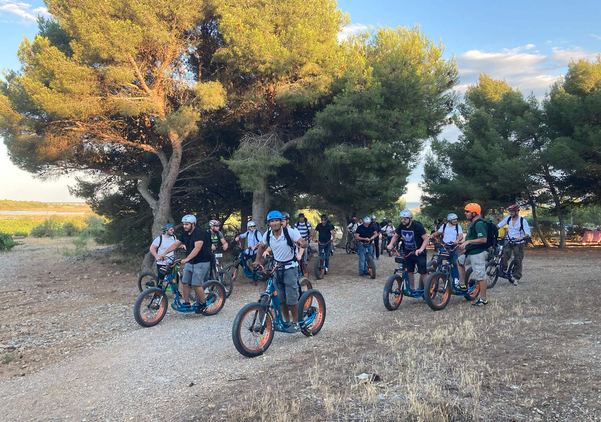 balade en trottinette électrique tout terrain avec Trottup dans toute l'occitanie