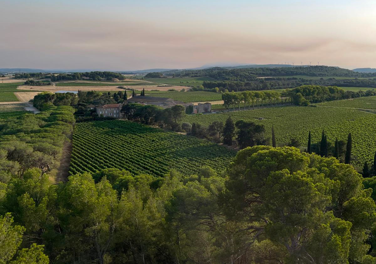 panorama domaine de sérame lézignan corbières