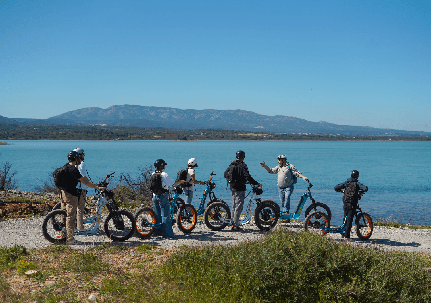 activité nature en occitanie avec Trottup à Leucate