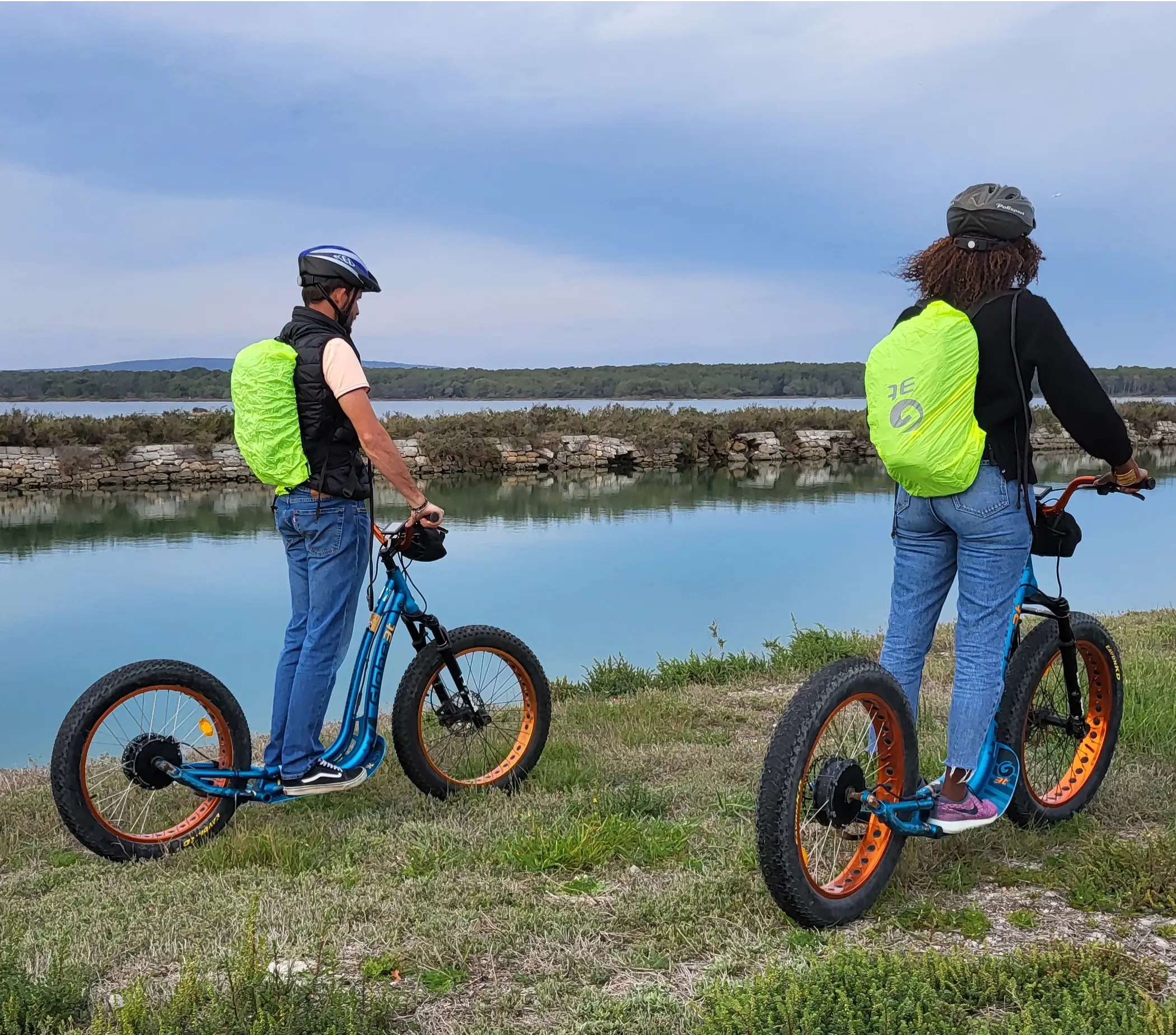 Balade nature à Frontignan : entre étangs, mer et trottinette électrique tout terrain